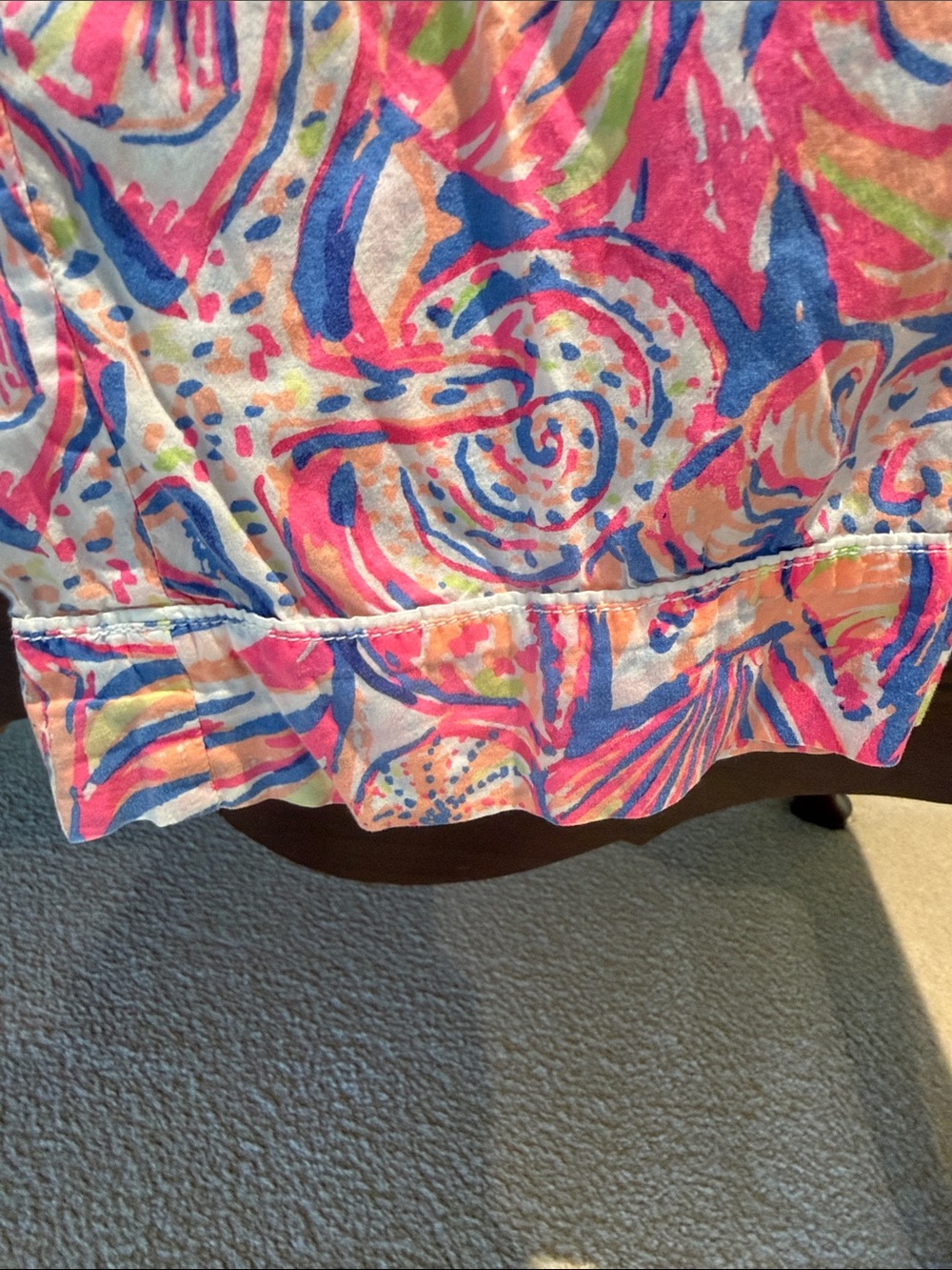 Lilly Pulitzer Pink Multicolor Seashell Print pajamas - Picture 6 of 6